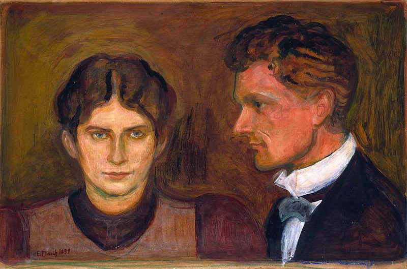 Edvard Munch, Aase_and_Harald_Nørregaard